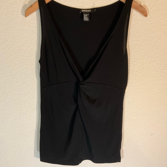 Designer Black Sleeveless Tank Lot, DKNY, BCBG, MS: P/XS/S - Picture 12 of 13